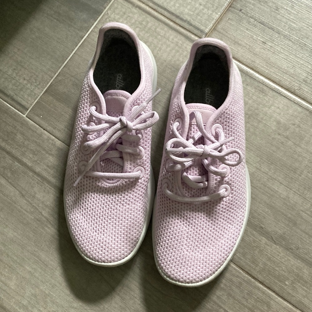 Allbirds tree runner light pink US 7